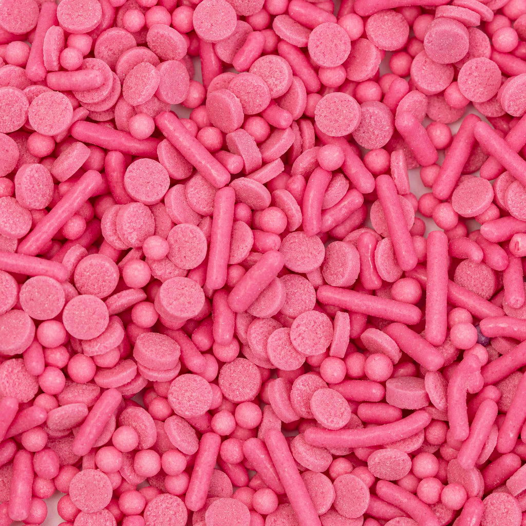 Mezcla de Sprinkles para Pasteles - Rosa Fucsia (76g / 2,68oz)