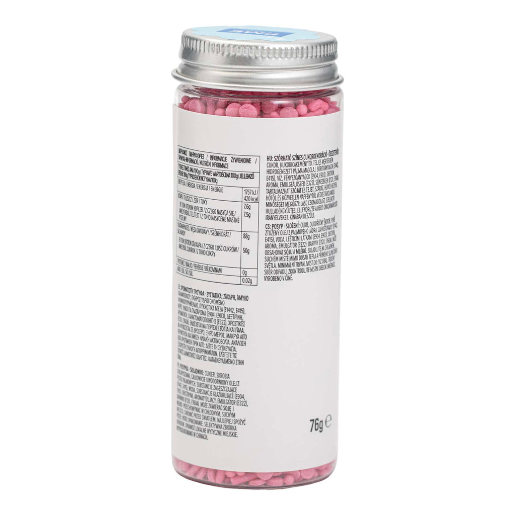 Mezcla de Sprinkles para Pasteles - Rosa Fucsia (76g / 2,68oz)