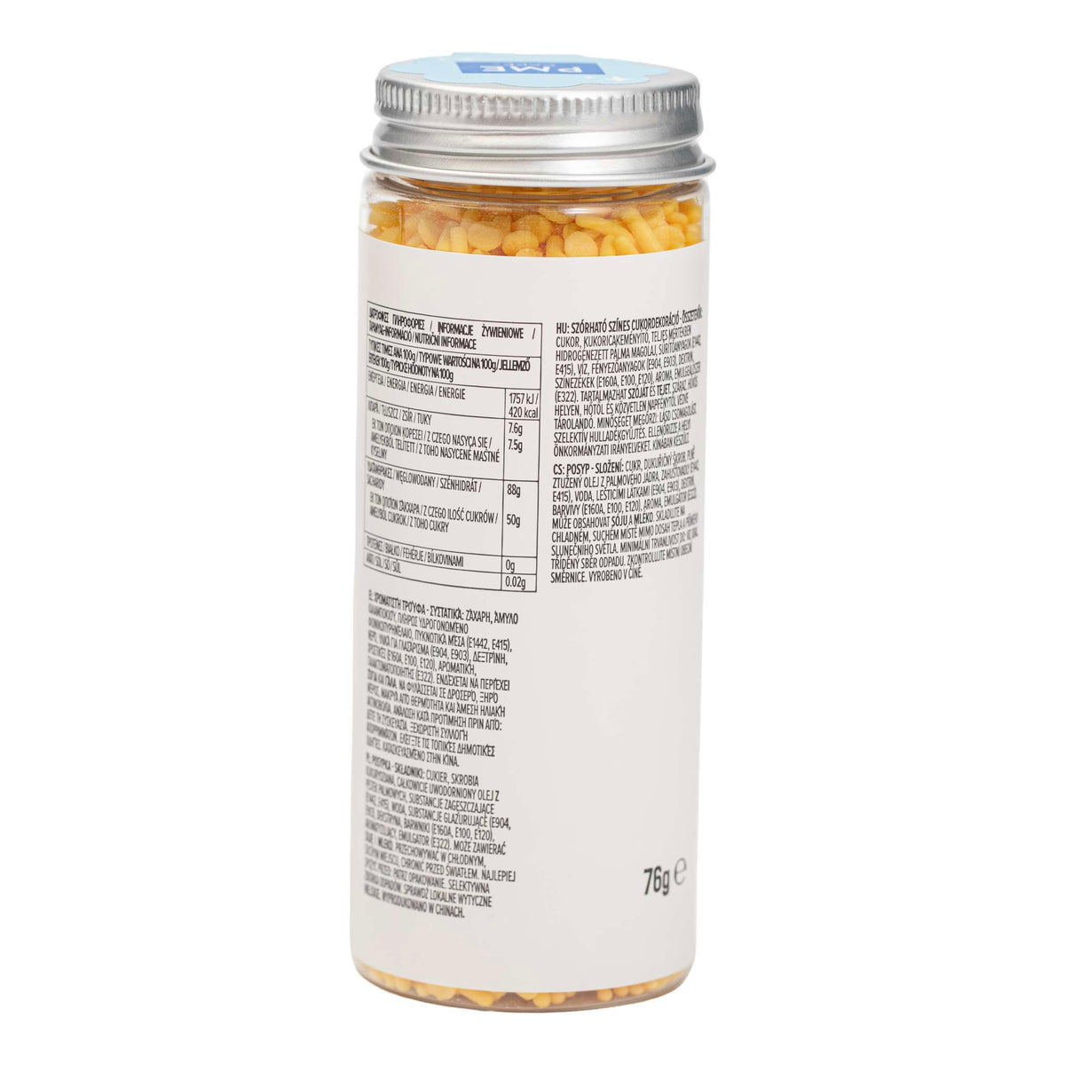 Mezcla de Sprinkles para Pasteles - Amarillo (76g / 2,68oz)