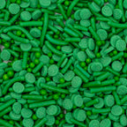 Mélange de sprinkles pour gâteau - Vert (76g / 2,68oz)