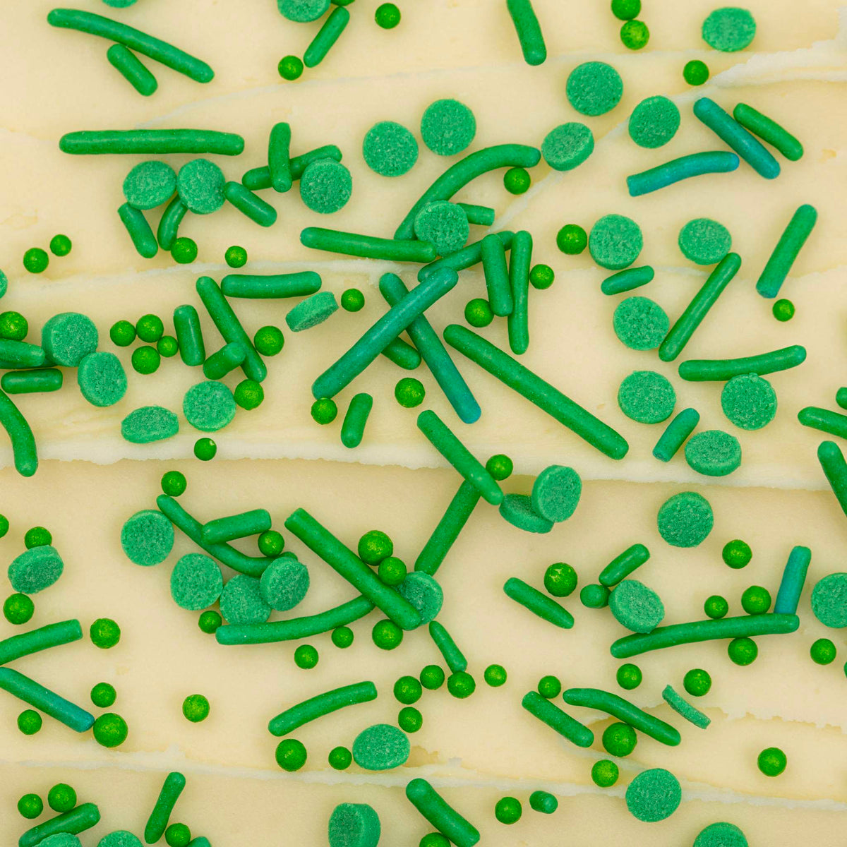 Mélange de sprinkles pour gâteau - Vert (76g / 2,68oz)