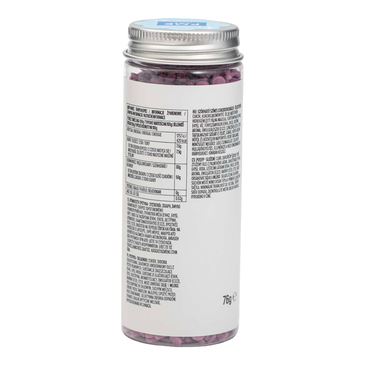 Mezcla de Sprinkles para Pasteles - Morado (76g / 2,68oz)