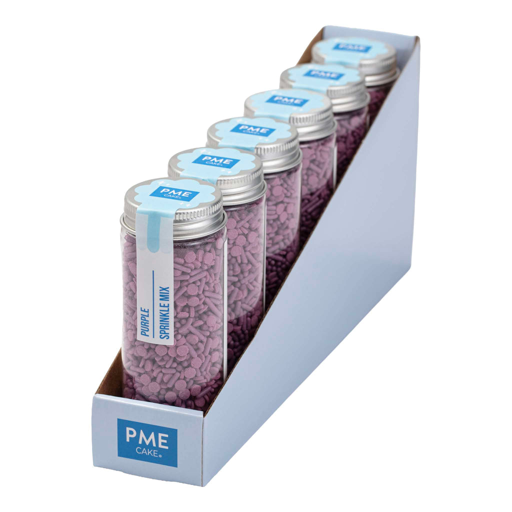 Mezcla de Sprinkles para Pasteles - Morado (76g / 2,68oz)