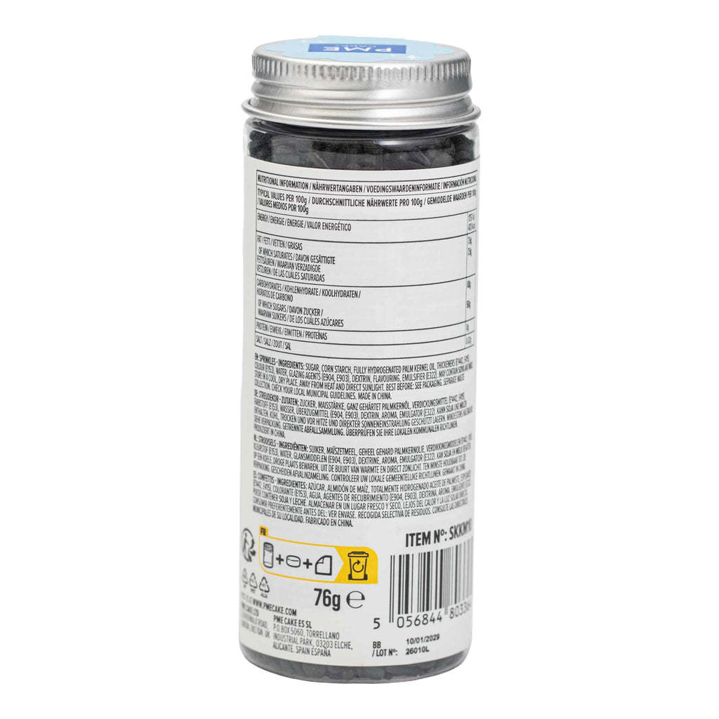 Streusel-Mischung für Kuchen - Schwarz (76g / 2,68oz)