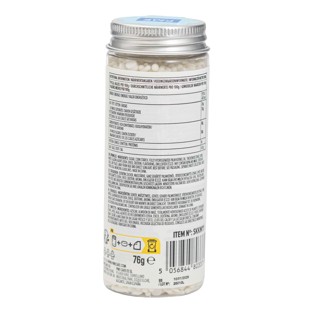 Streusel-Mischung für Kuchen - Weiß (76g / 2,68oz)