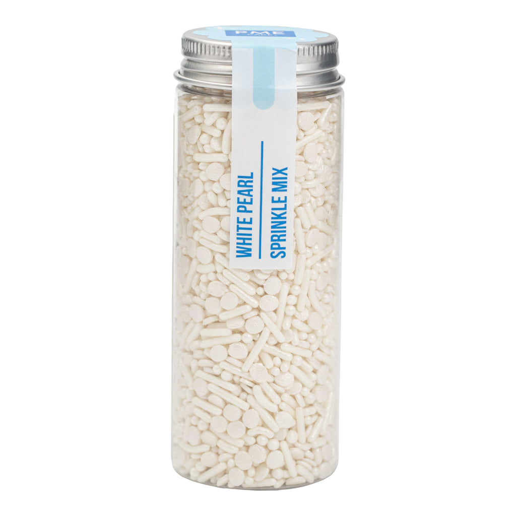 White Pearl Sprinkle Mix (76g)