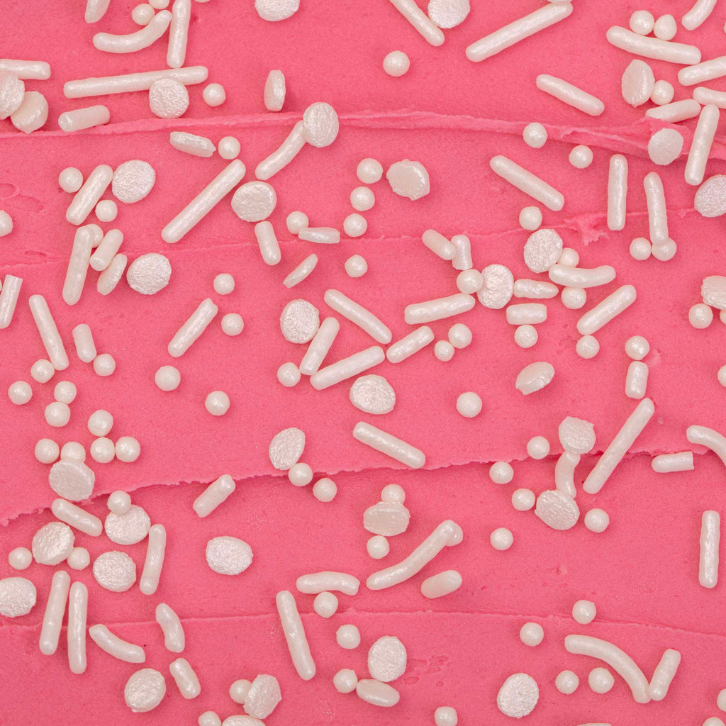White Pearl Sprinkle Mix (76g)