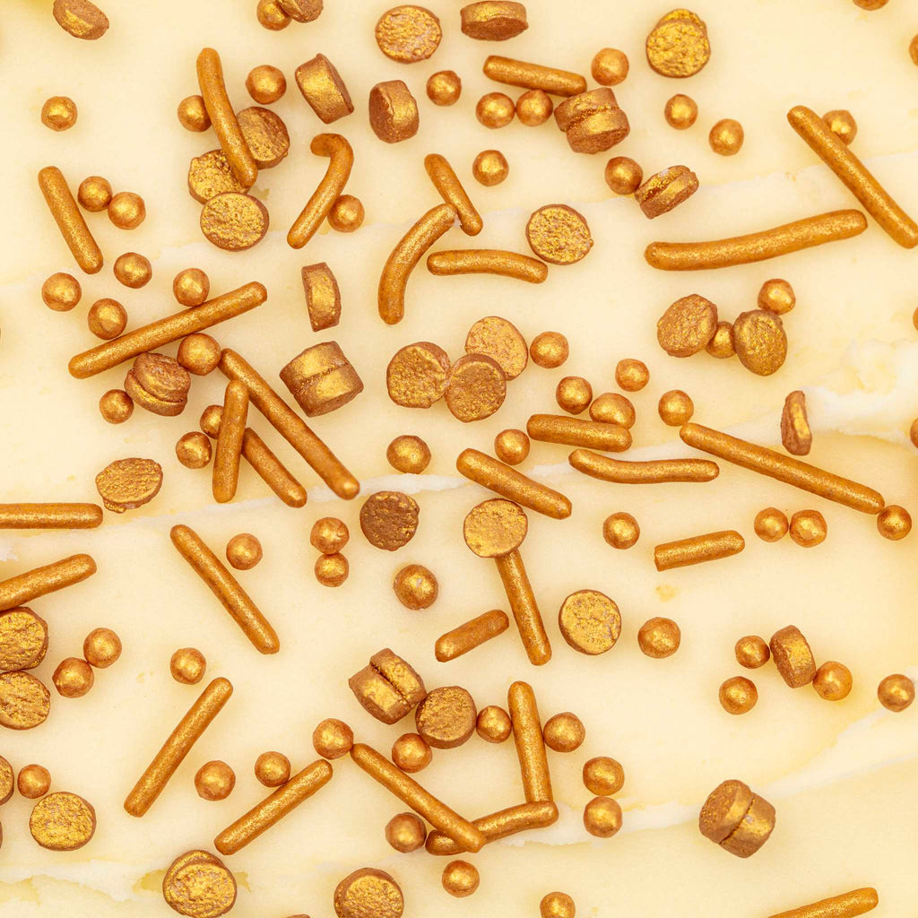 Mezcla de Sprinkles para Pasteles - Dorado (76g / 2,68oz)