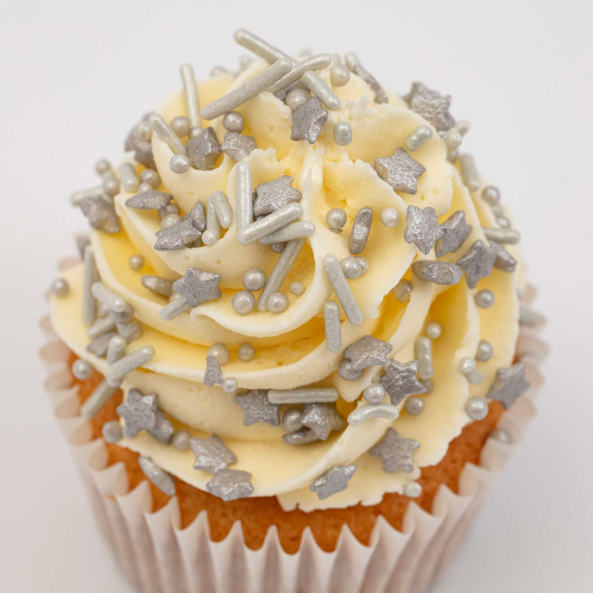 Mélange de sprinkles pour gâteau - Argent (76g / 2,68oz)