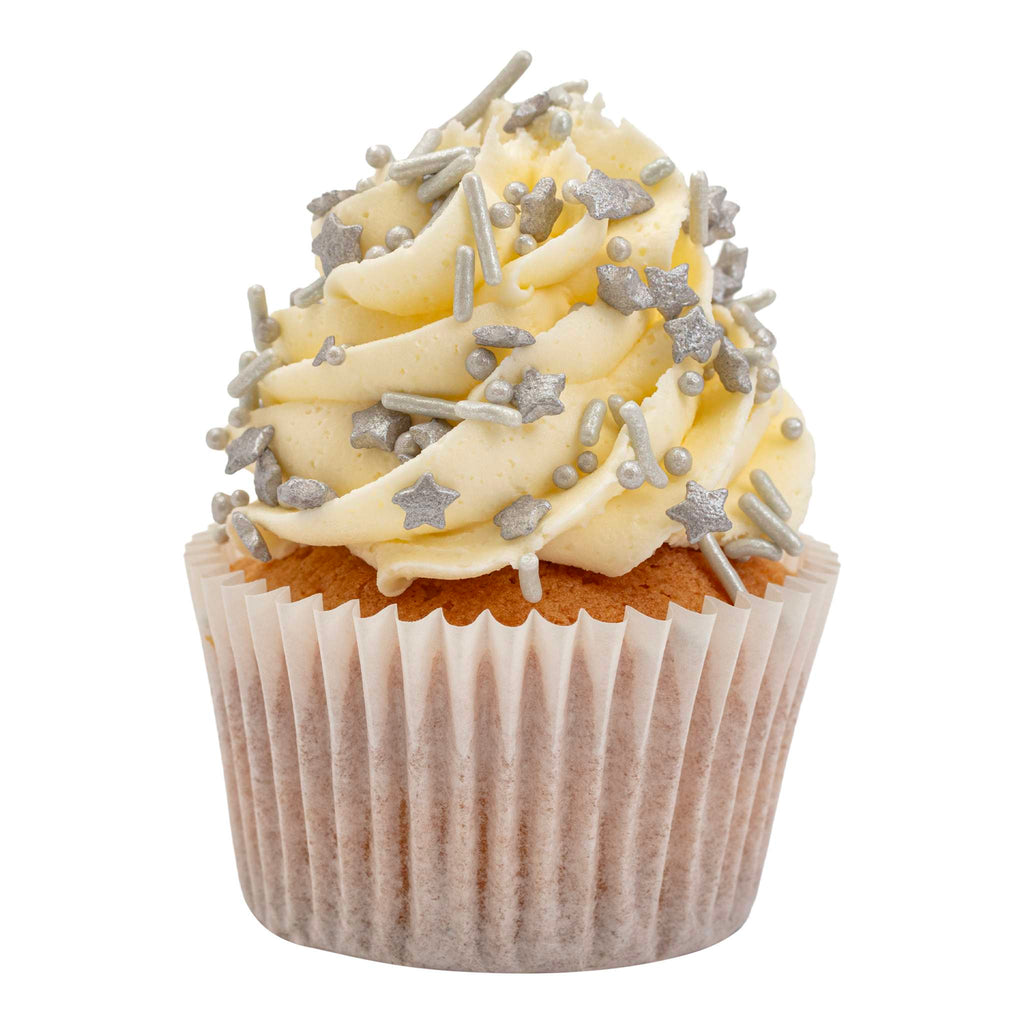 Mélange de sprinkles pour gâteau - Argent (76g / 2,68oz)