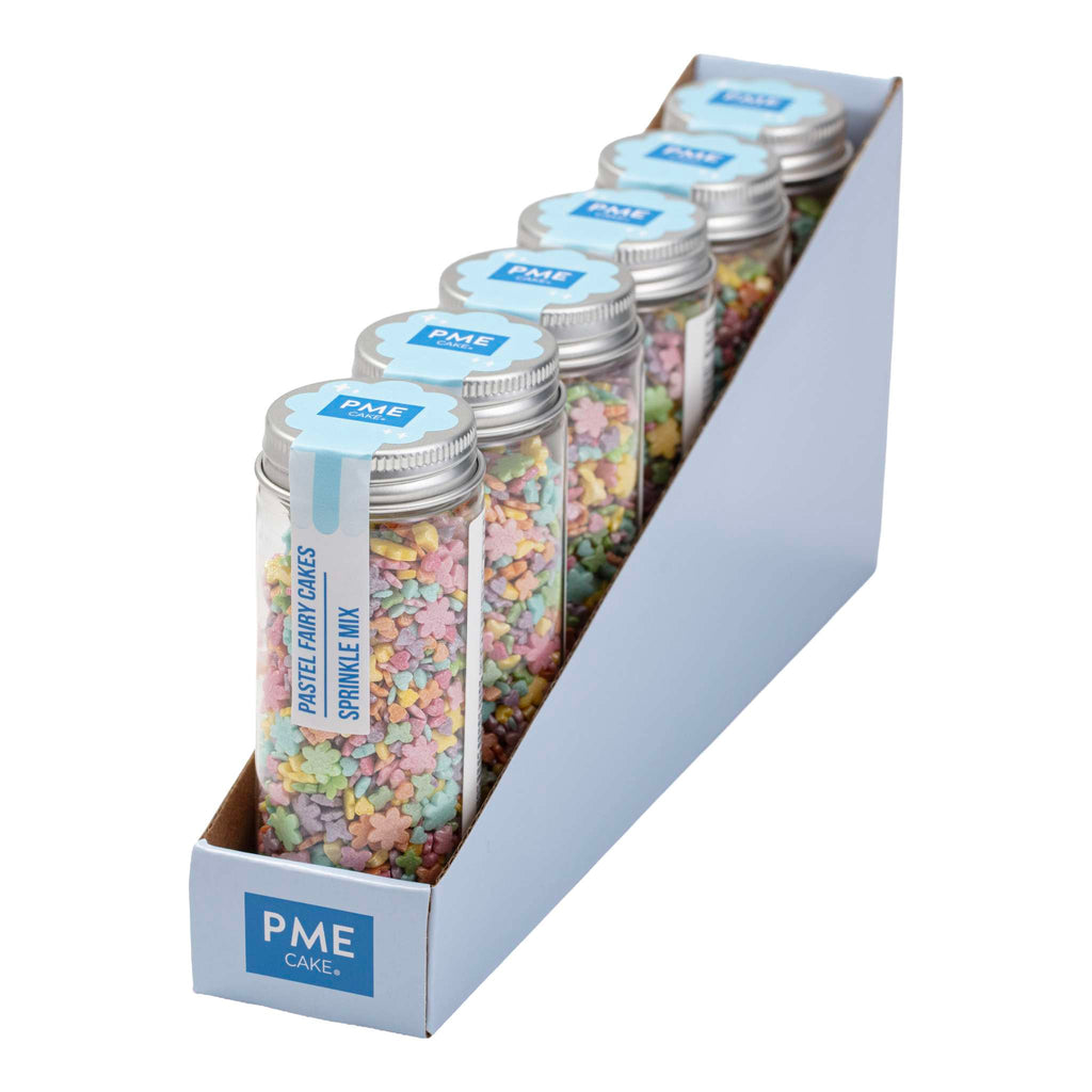 Pastel Fairy Cakes Sprinkle Mix (66g)
