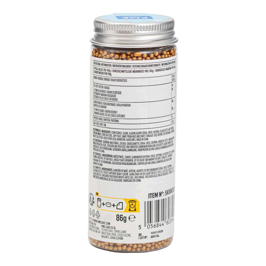 Sprinkles de Millefiori - Dorado (86g / 3oz)