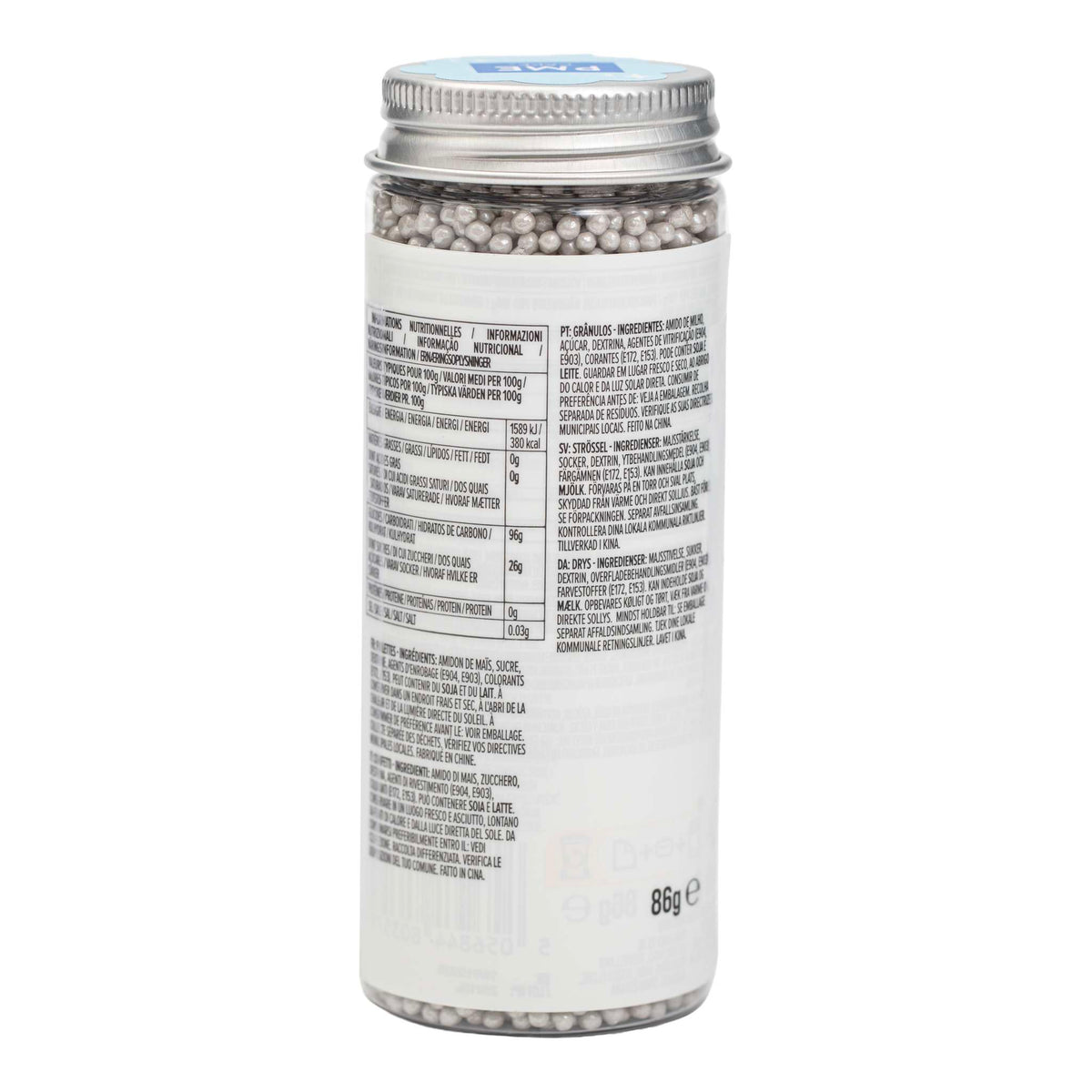 Sprinkles "Hundreds & Thousands" - Argent (86g / 3oz)