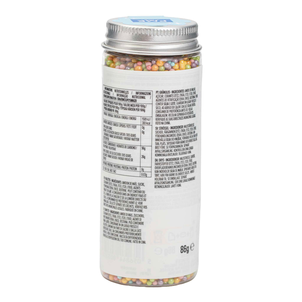 Sprinkles de Millefiori - Arcoíris Pastel (86g / 3oz)