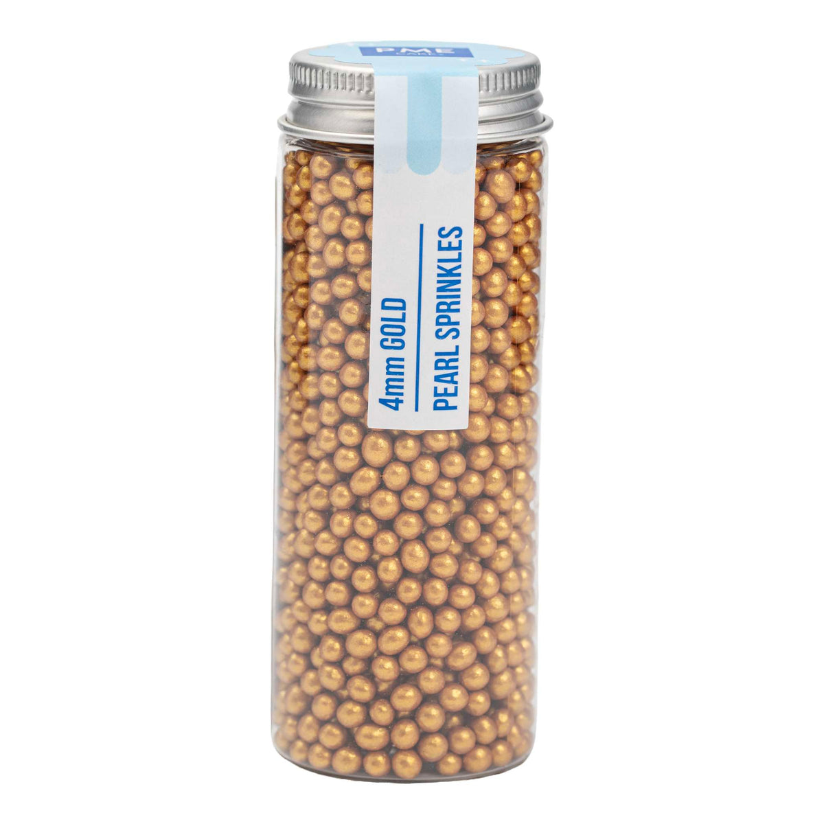 Gold Pearl Sprinkles 4mm (74g)