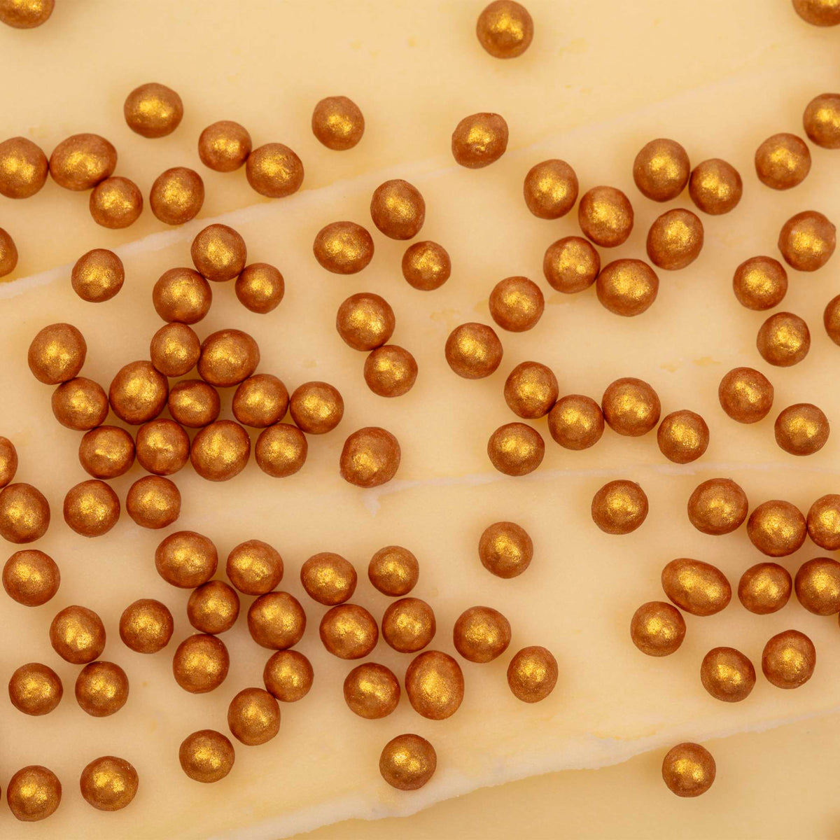 Gold Pearl Sprinkles 4mm (74g)