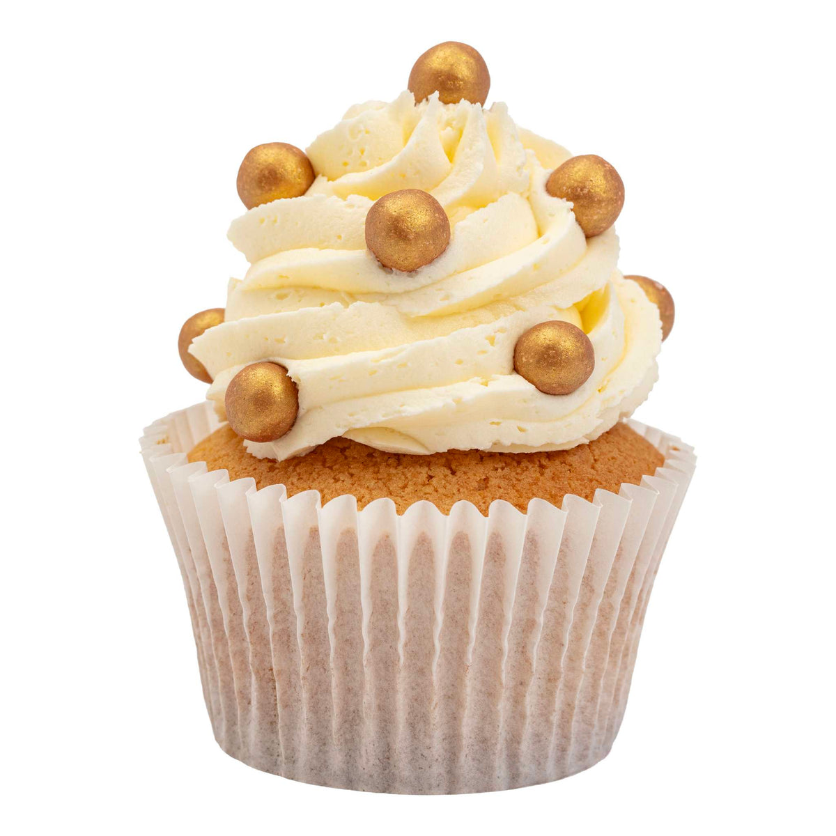 Gold Pearl Sprinkles 8mm (43g)