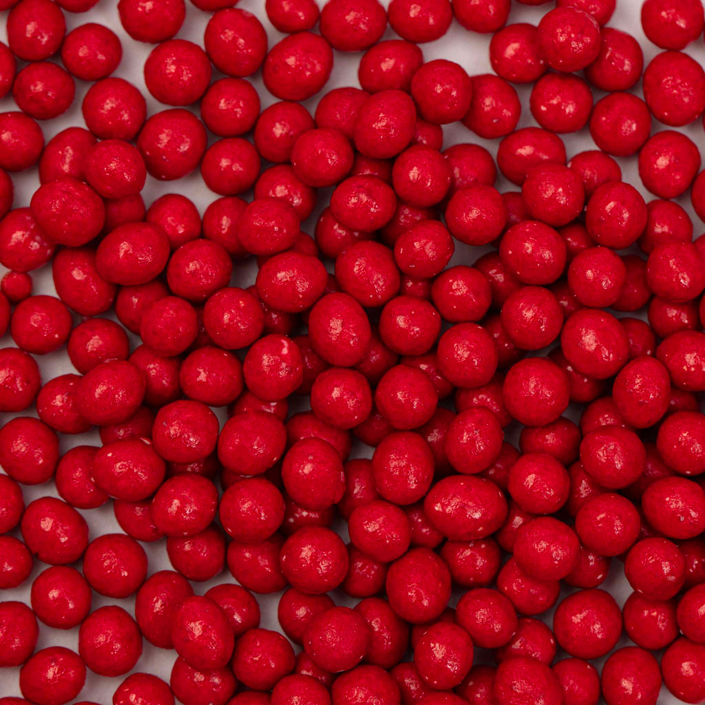 Perlenstreusel - Rot 4mm (74g / 2,61oz)