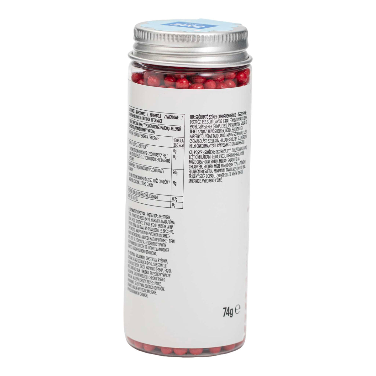 Red Pearl Sprinkles 4mm (74g)