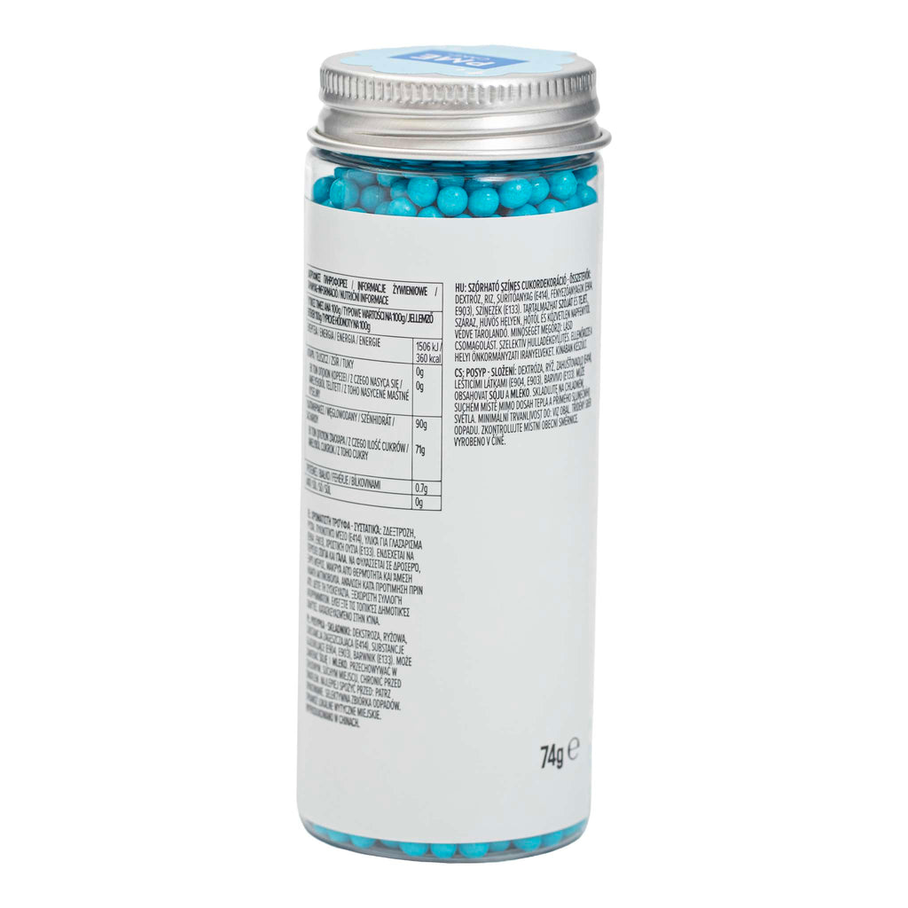 Baby Blue Pearl Sprinkles 4mm (74g)
