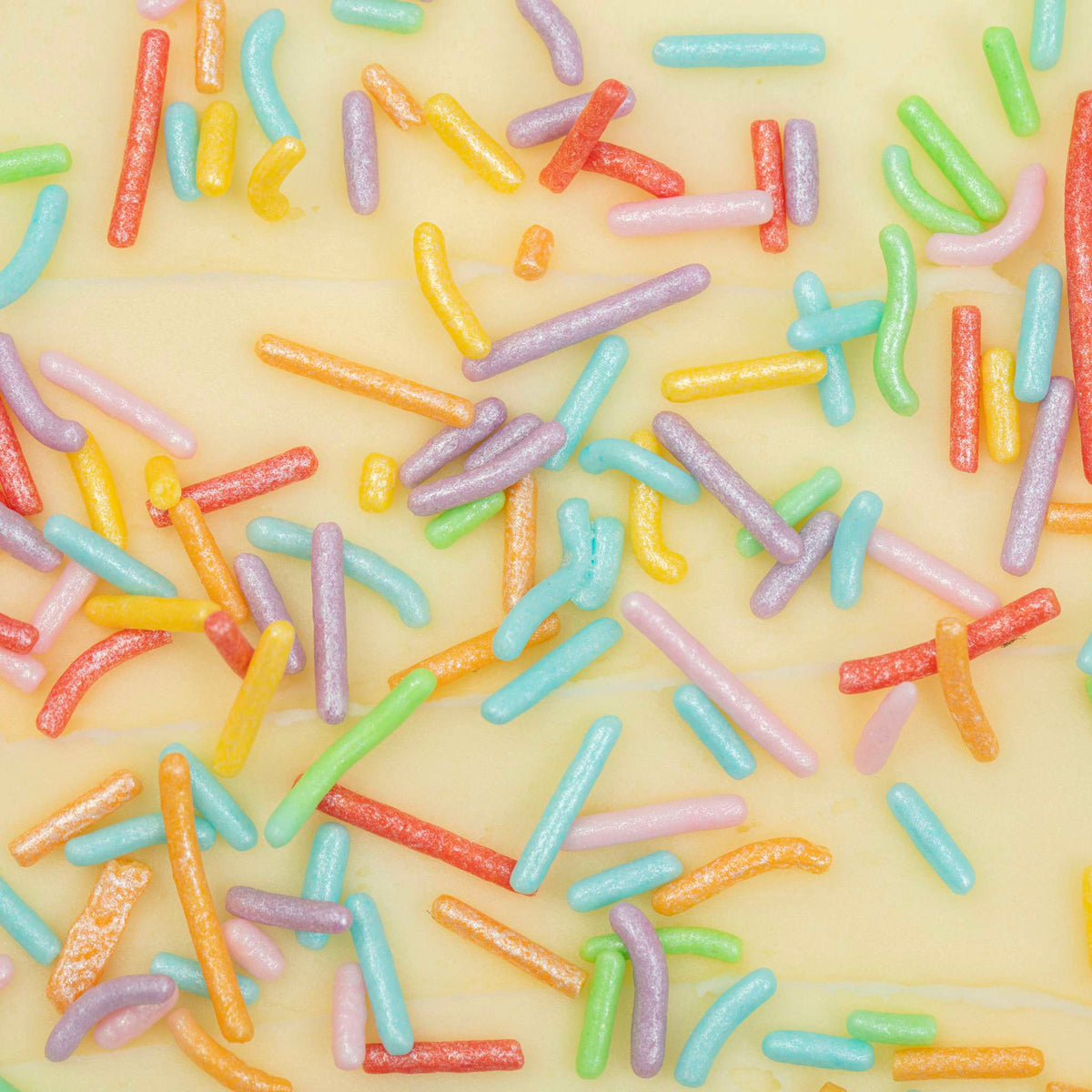Pastel Rainbow Sprinkle Strands (75g)