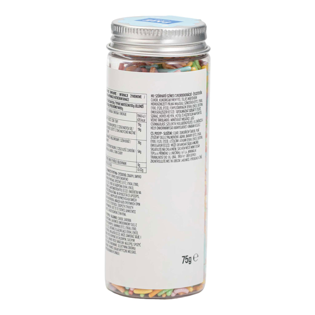 Pastel Rainbow Sprinkle Strands (75g)