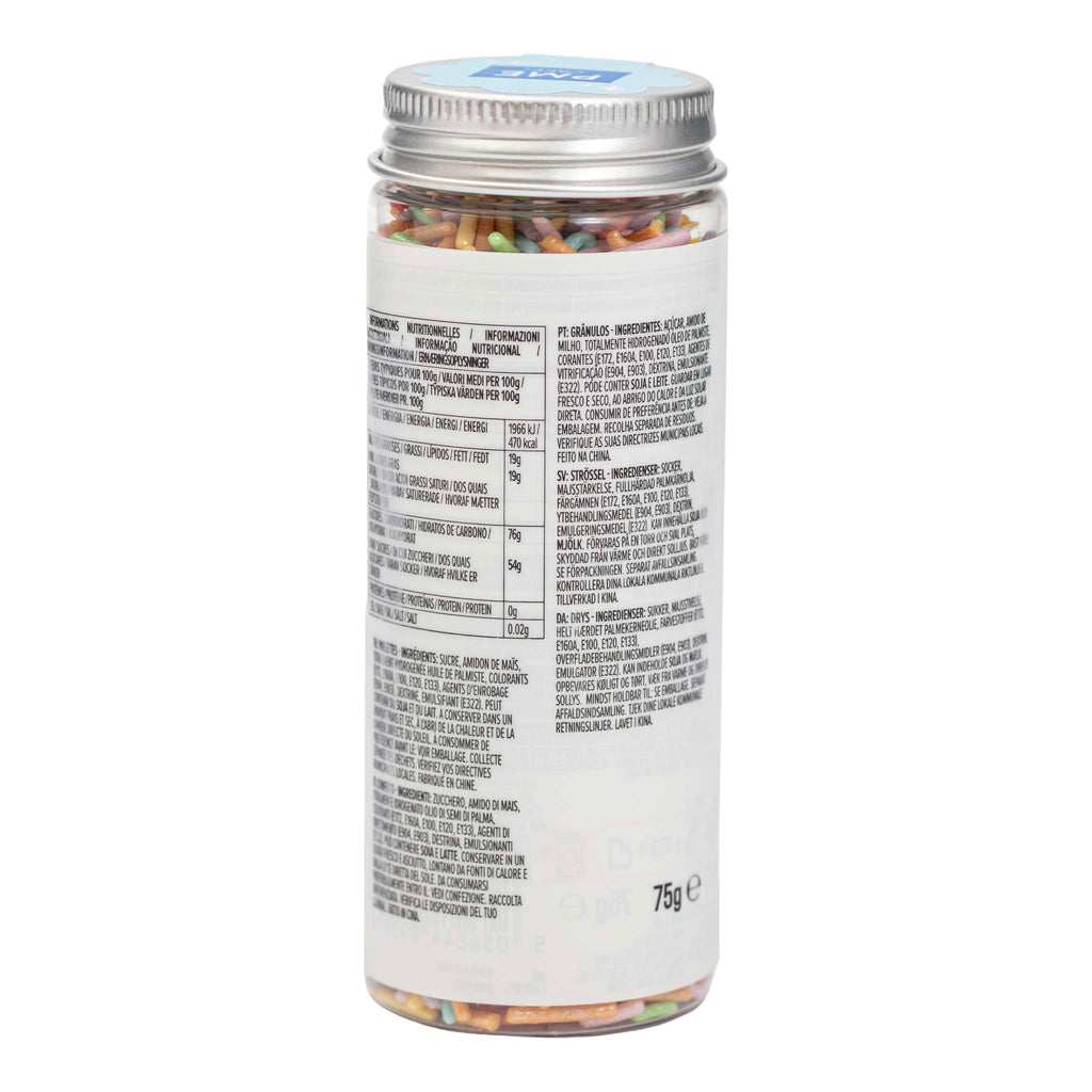 Streuselhölzer - Pastel Regenbogen (75g / 2,64oz)