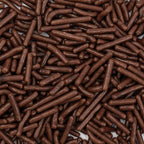 Chocolate Brown Sprinkle Strands (75g)