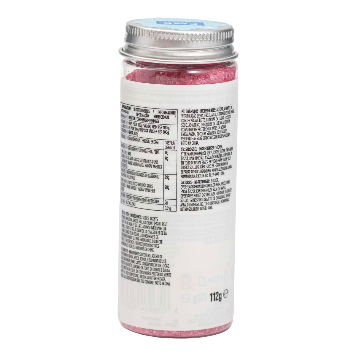 Strooiselsuiker - Felroze (112g / 3,95oz)