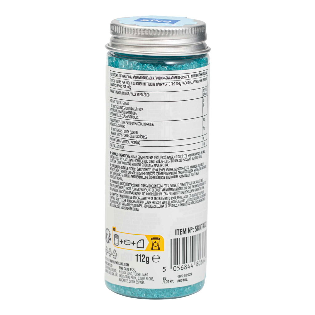 Azúcares Decorativos - Azul Bebé (112g / 3,95oz)