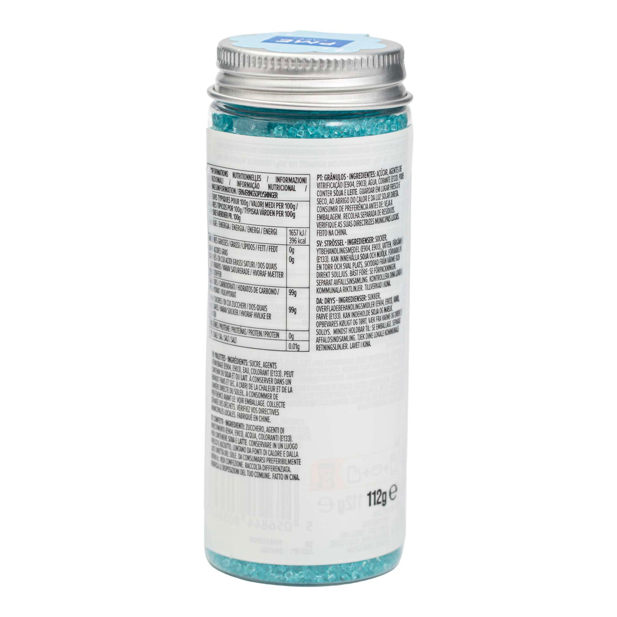 Azúcares Decorativos - Azul Bebé (112g / 3,95oz)