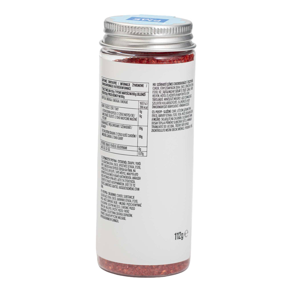 Red Sugar Sprinkles (112g)