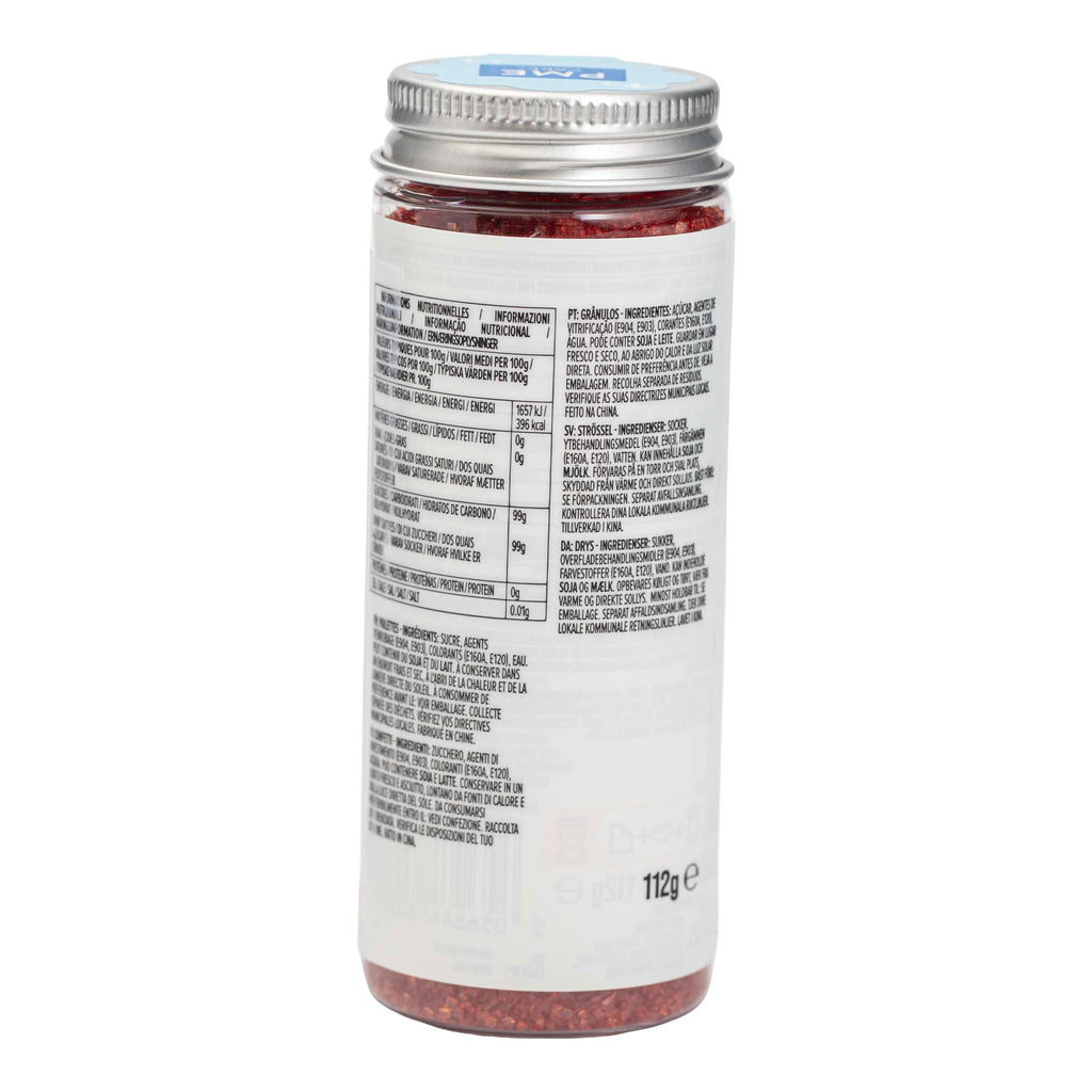 Red Sugar Sprinkles (112g)