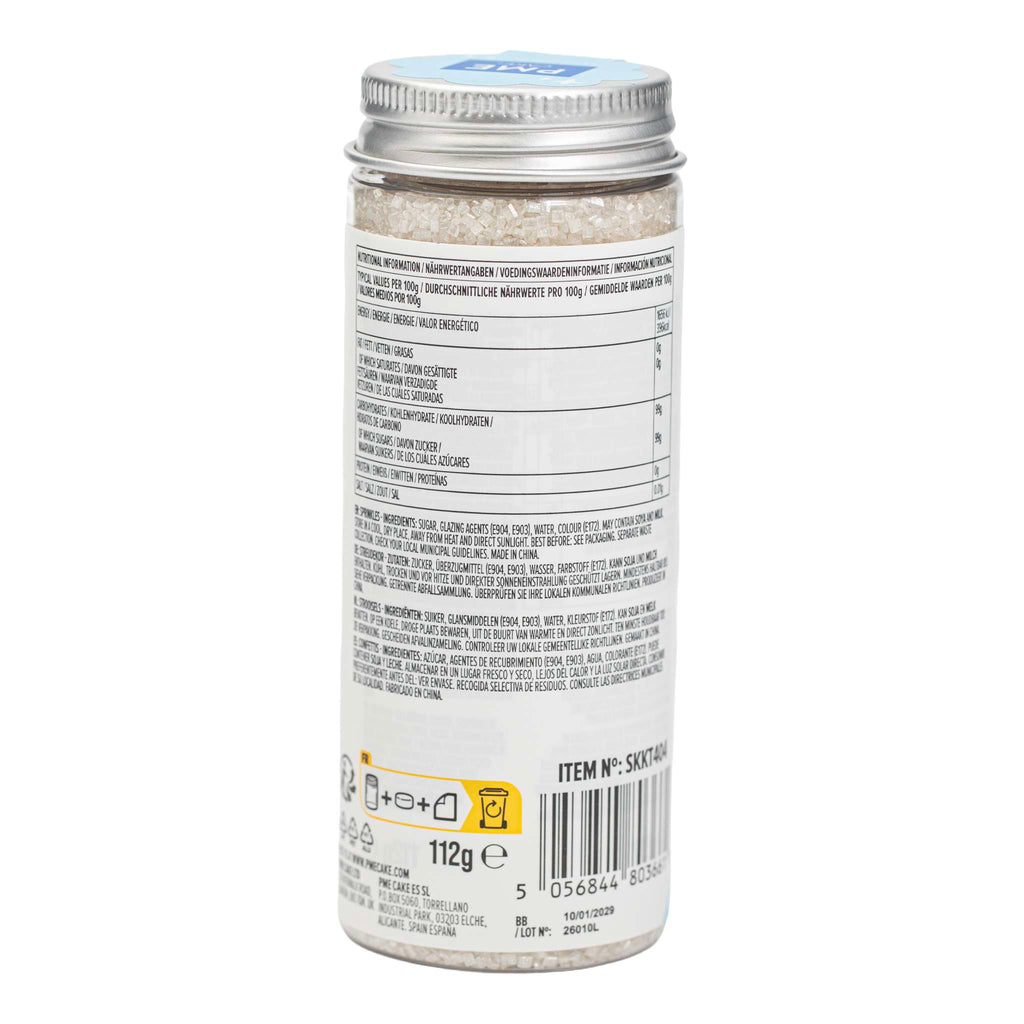 White Pearl Sugar Sprinkles (112g)