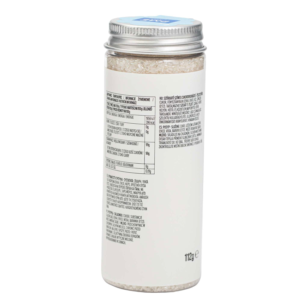 White Pearl Sugar Sprinkles (112g)