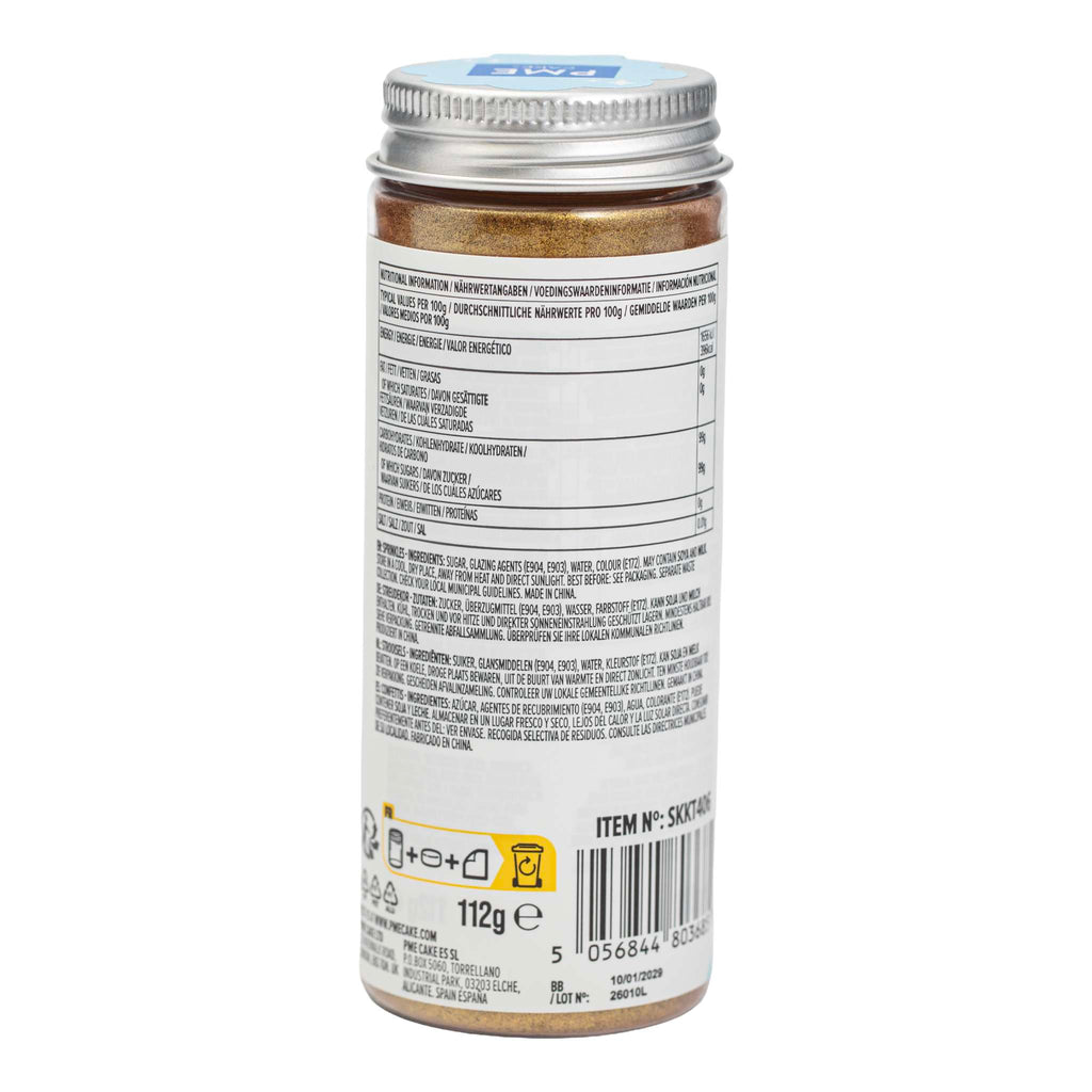 Zuckerstreusel - Gold (112g / 3,95oz)