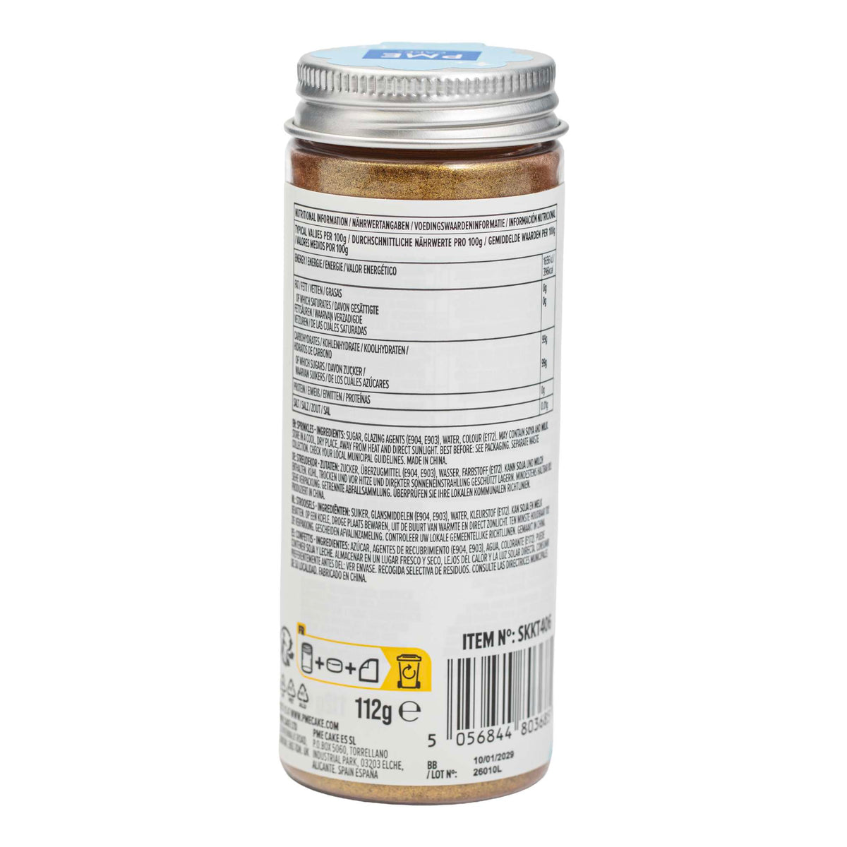 Zuckerstreusel - Gold (112g / 3,95oz)