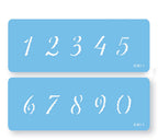Numerals 0-9 Set of 2