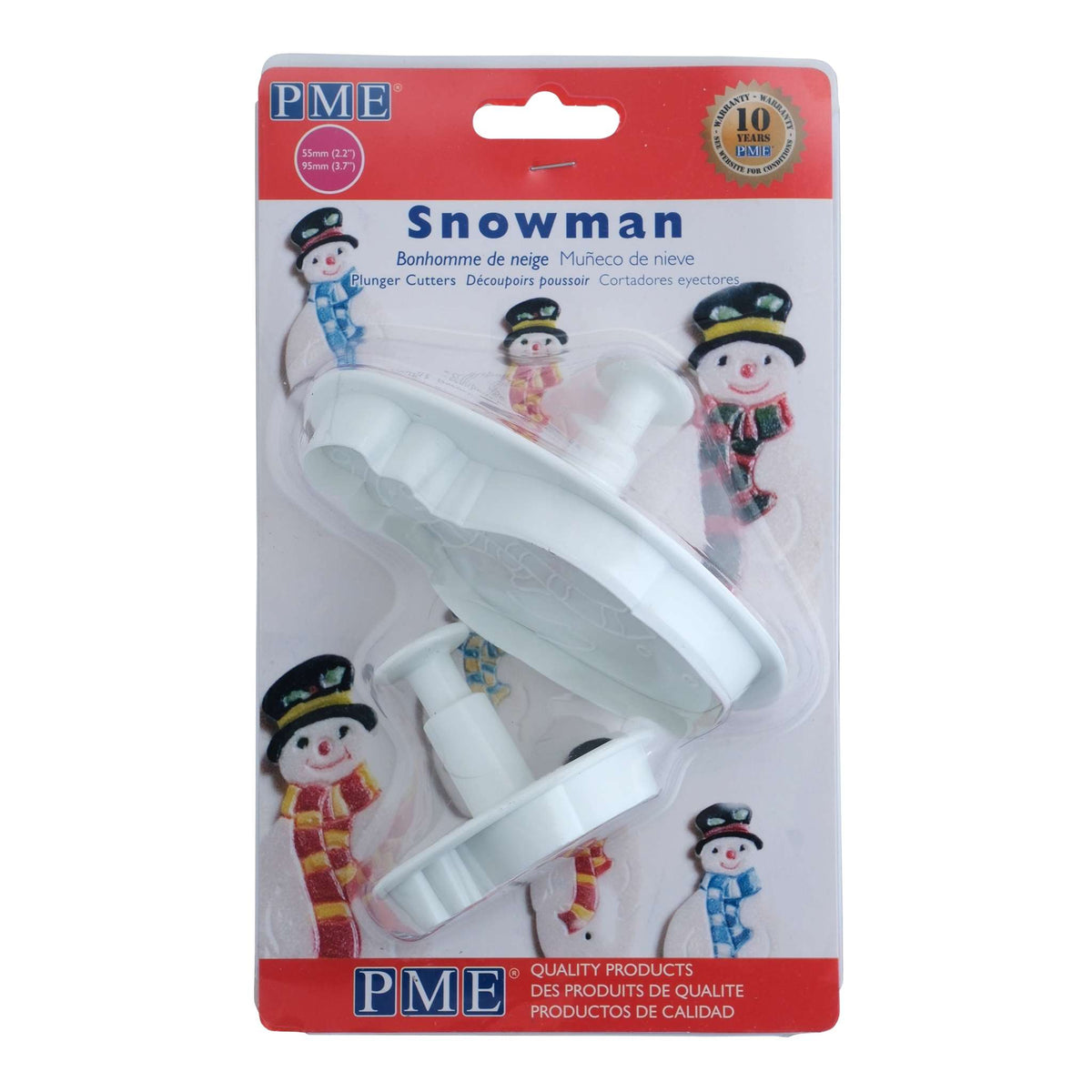 Nieuwe plunjers - S/M Sneeuwpop Set van 2