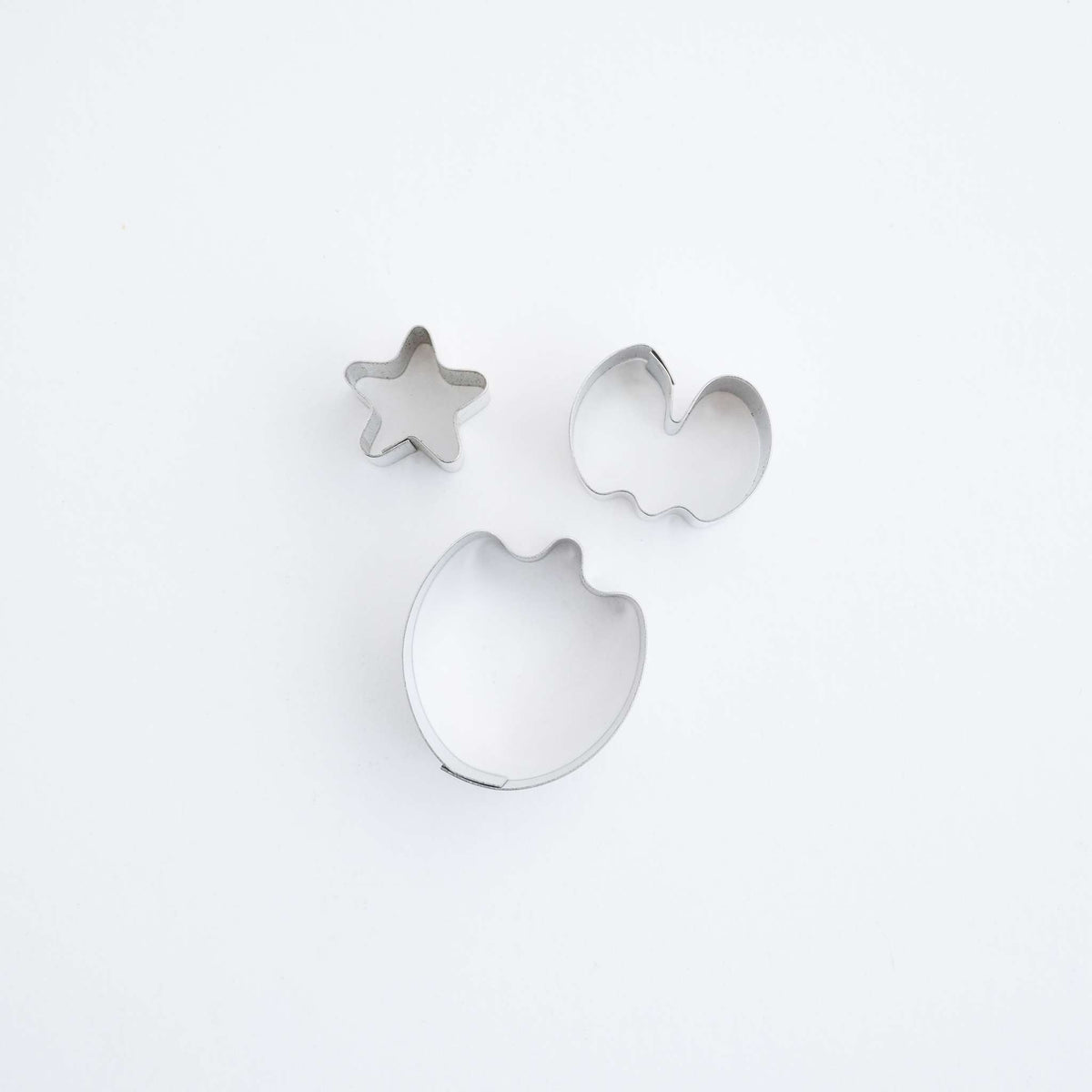 Small Sweet Pea Fondant Cutters Set Of 3