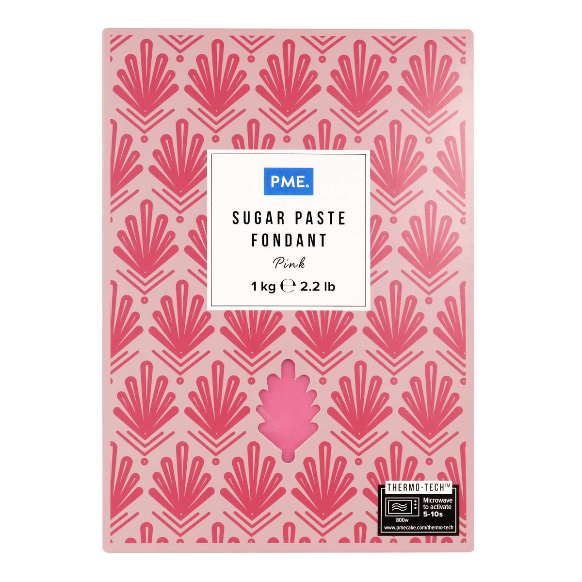 PME Pink Sugar Paste Fondant (1kg / 2.2lb)
