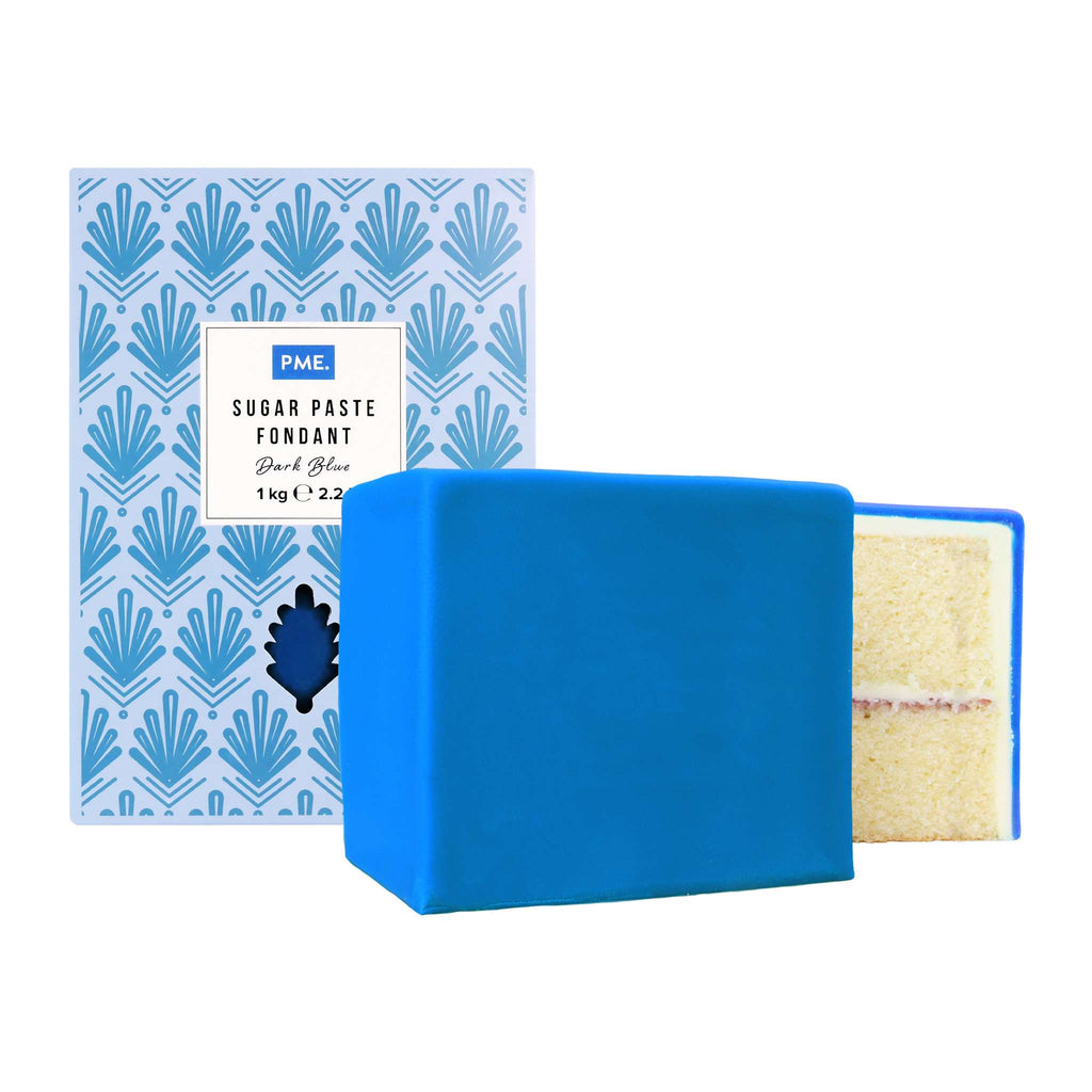 Fondant Pasta de Azúcar - Azul Oscuro (1kg)