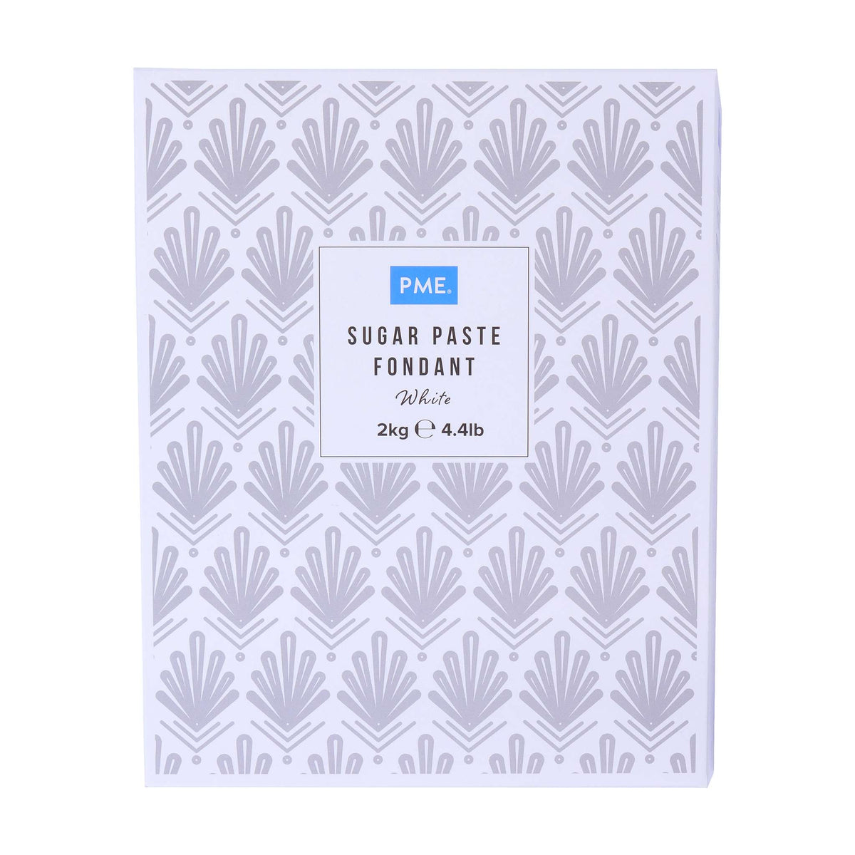 PME White Sugar Paste Fondant (2kg / 4.4lb)