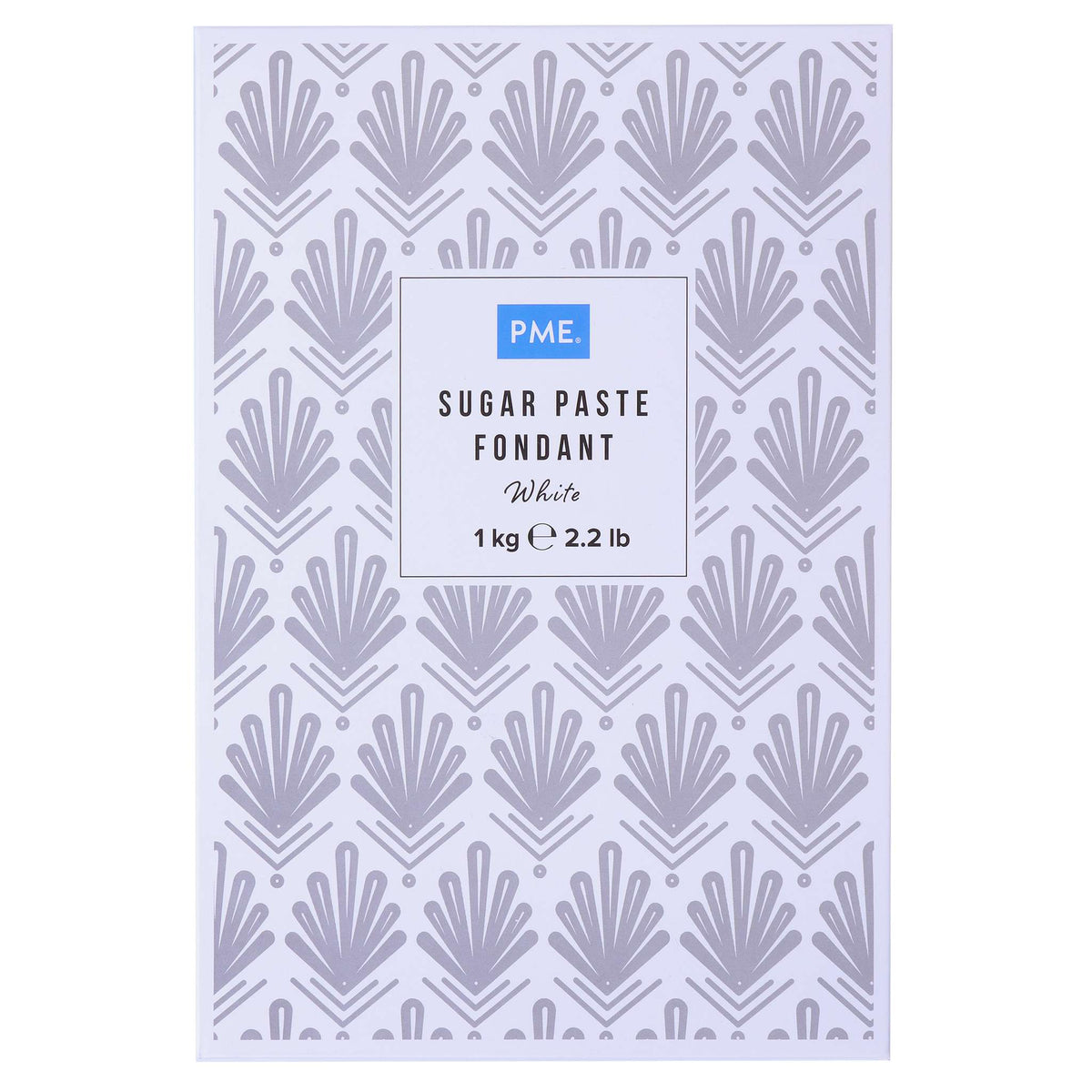 PME White Sugar Paste Fondant (1kg / 2.2lb)