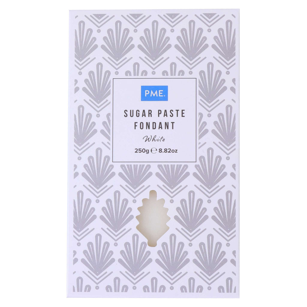 PME White Sugar Paste Fondant (250g / 8.82oz)