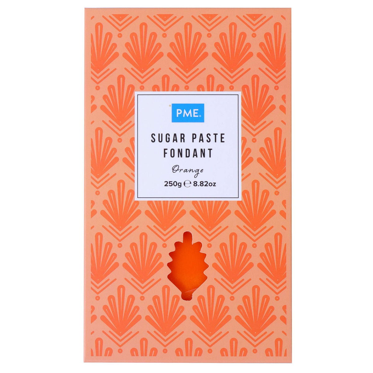PME Orange Sugar Paste Fondant (250g / 8.82oz)