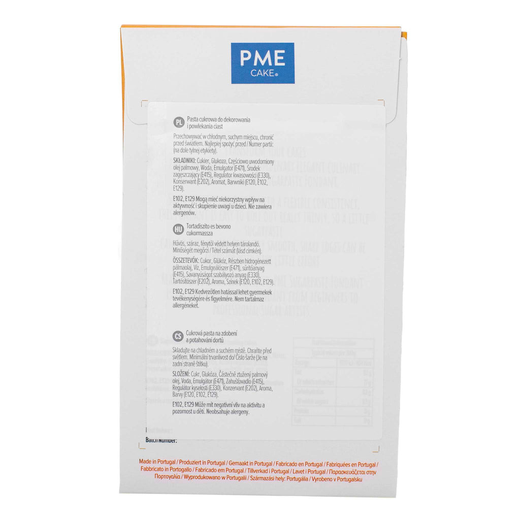 Zuckerpaste Fondant - Orange (250g)
