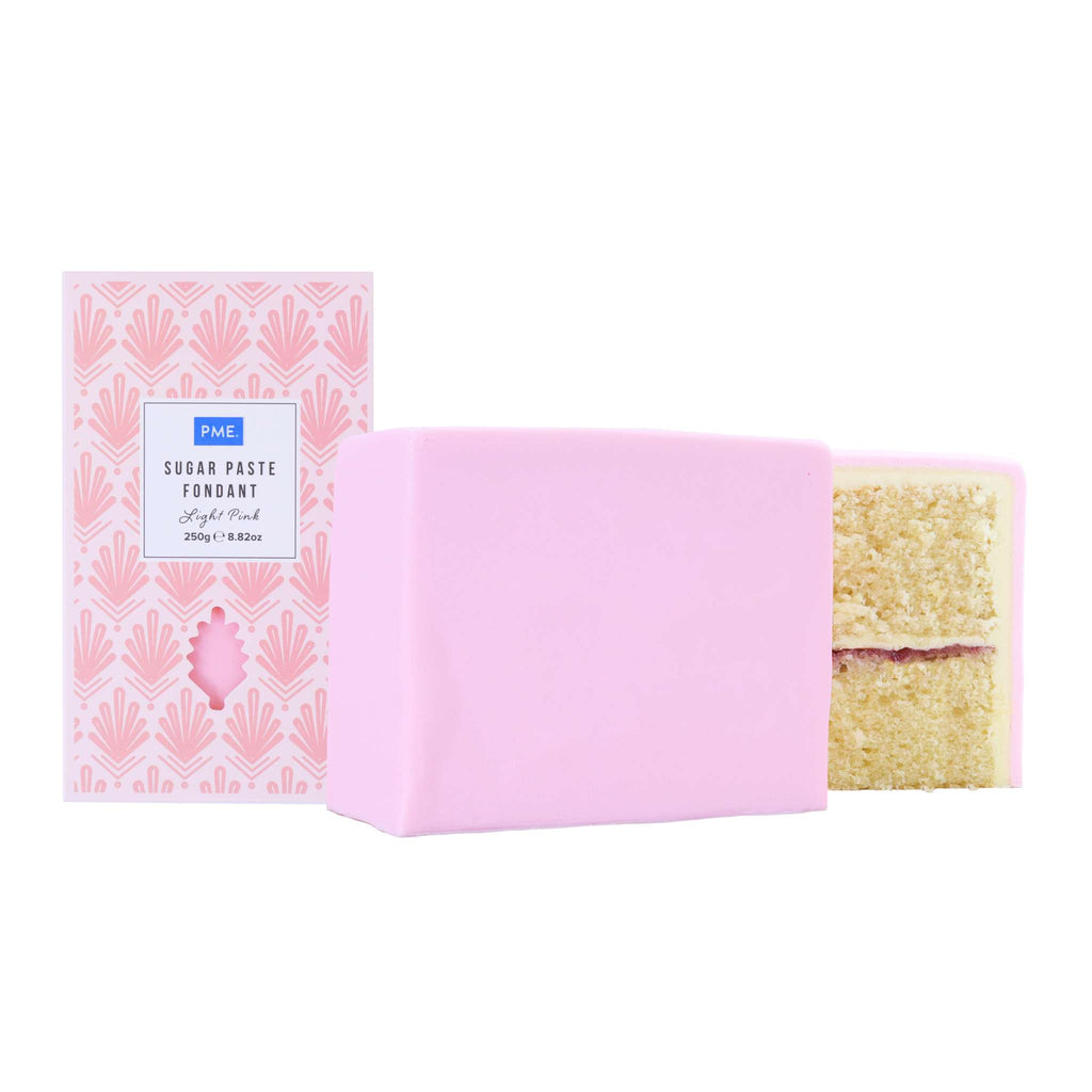 Suikerpasta Fondant - Lichtroze (250g)