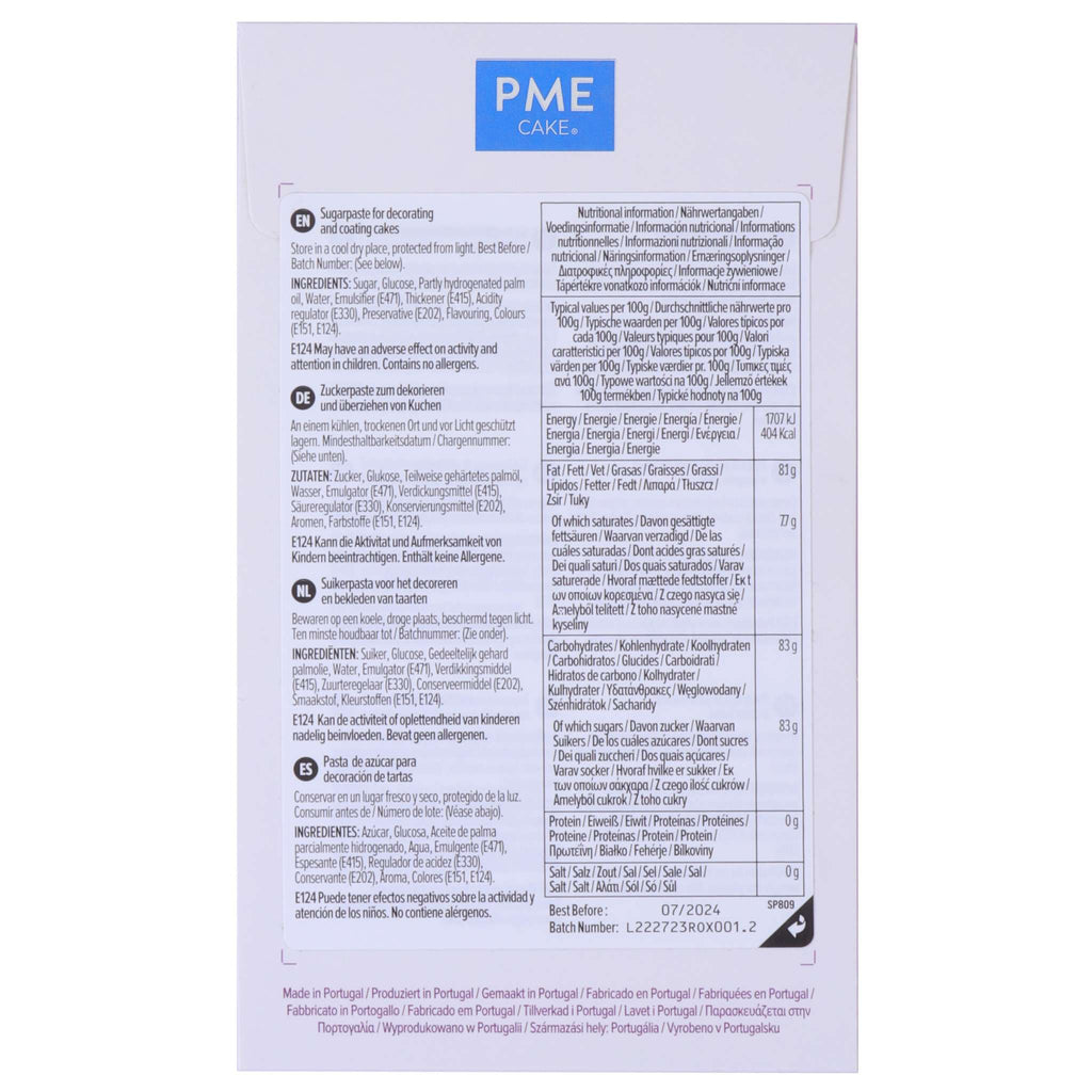 Suikerpasta Fondant - Paars (250g)