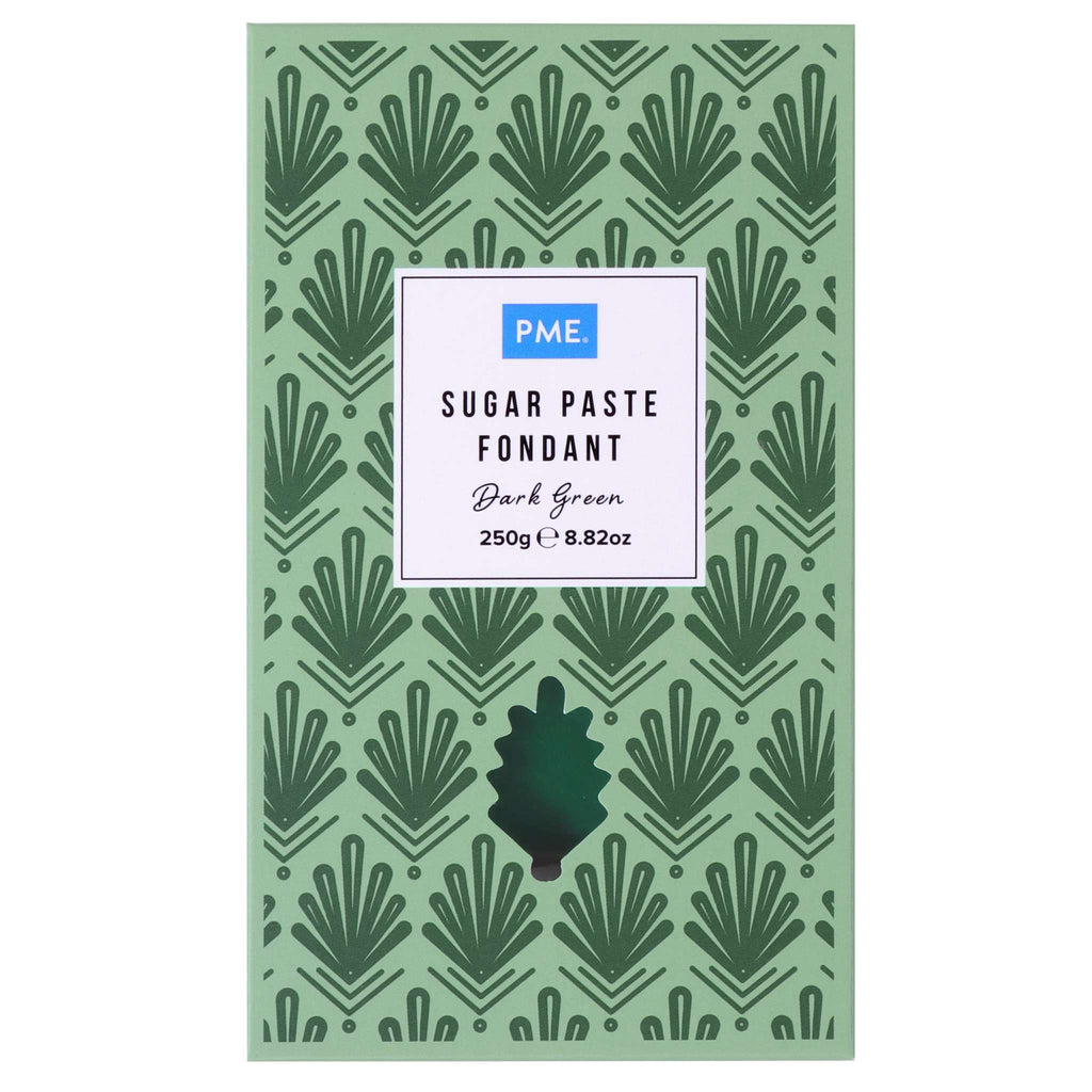 Fondant Pasta de Azúcar - Verde Oscuro (250g)